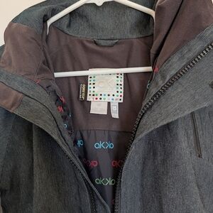 Burton [ak] Insulated Denim Ski/Snowboard Gore-Tex Jacket